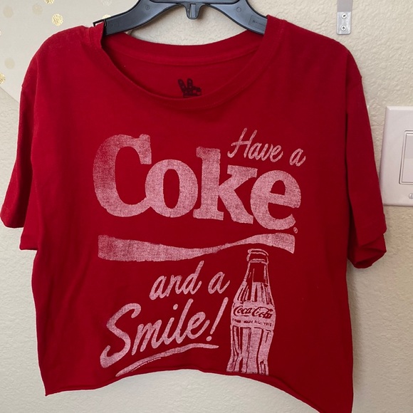 COKE Crop Top - Picture 1 of 3